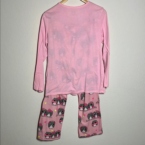 Justice Sleep Over Squad Pink Kids Pajamas - Picture 3 of 5